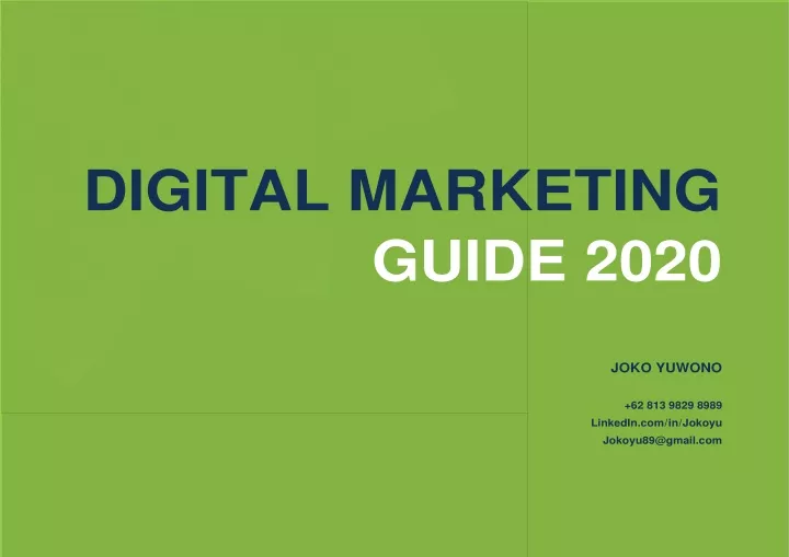 digital marketing guide 2020