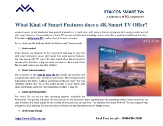 iffalcon smart tvs