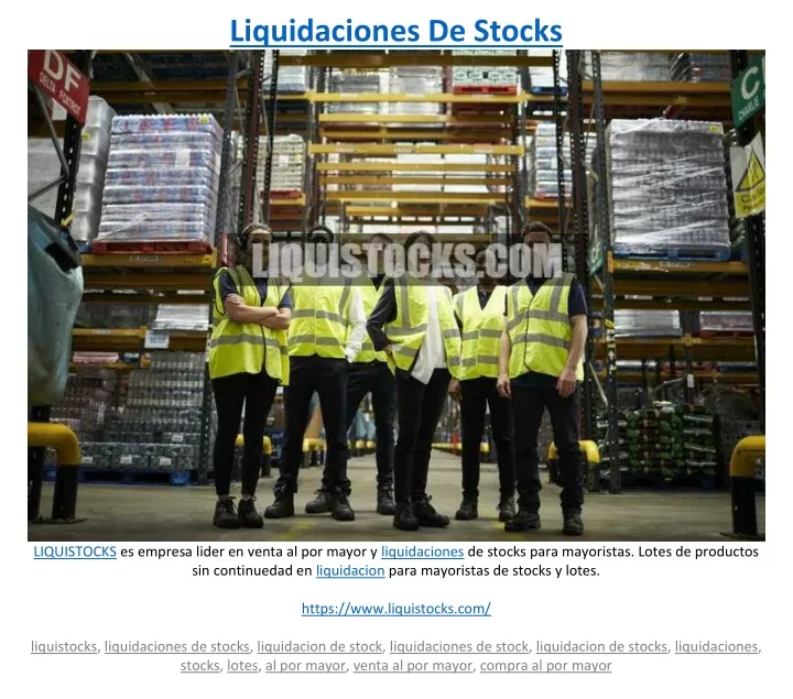 liquidaciones de stocks