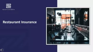 Restaurant Insurance