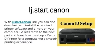 ij.start canon canon