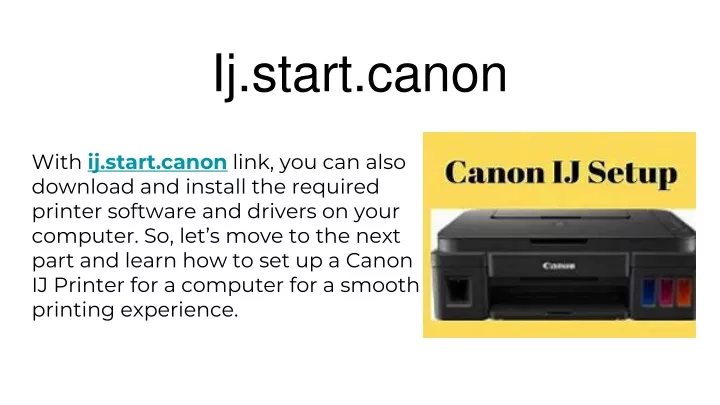 ij start canon