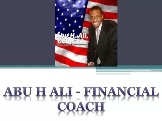 Abu H Ali- Finance Coach