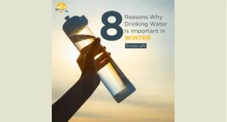 Why Drinking Water is important in Winter