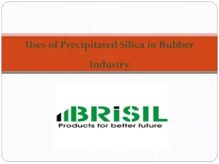 Uses of Precipitated Silica in Rubber Industry