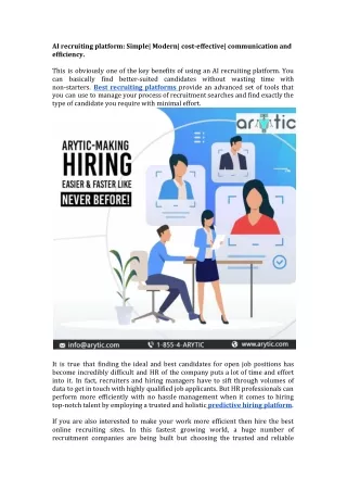 best job sites for employers |online recruitment platform|