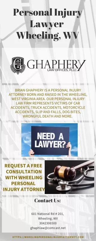 Personal Injury Lawyer Wheeling, WV