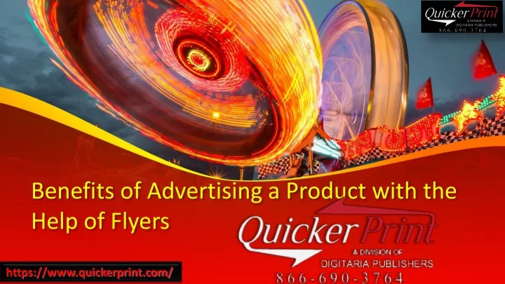 benefits of advertising a product with the help of flyers