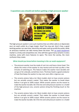 5 questions you should ask before getting a high