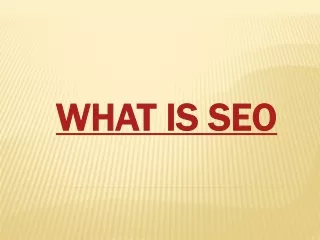 what is seo