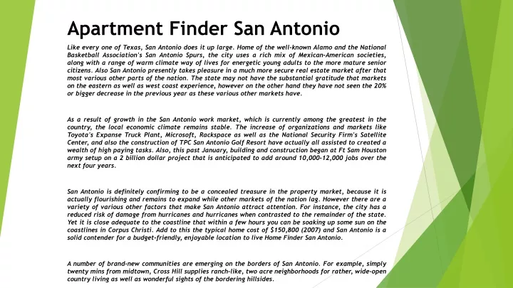 apartment finder san antonio