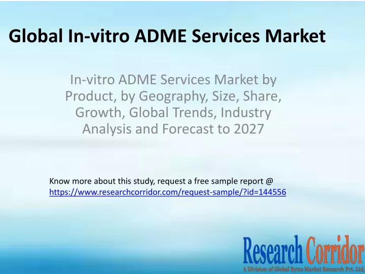 global in vitro adme services market