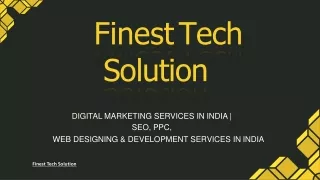 finest tec h solution