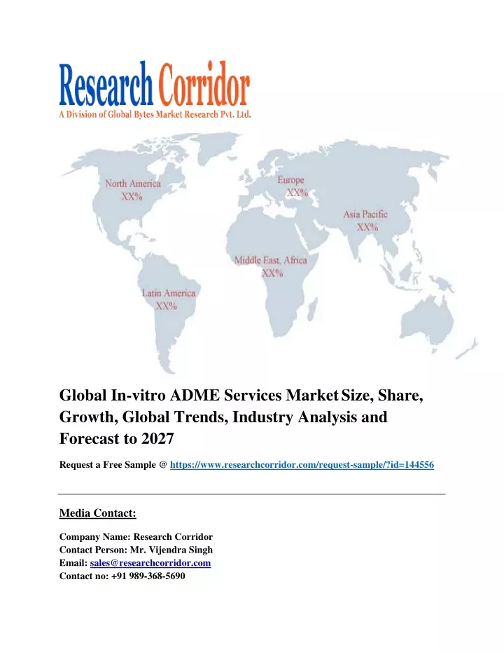 global in vitro adme services market size share
