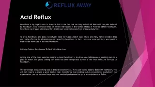 acid reflux