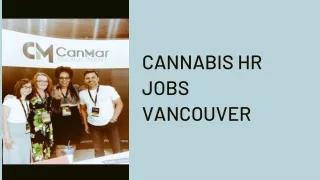 Cannabis Temp Jobs Vancouver - CanMar Recruitment