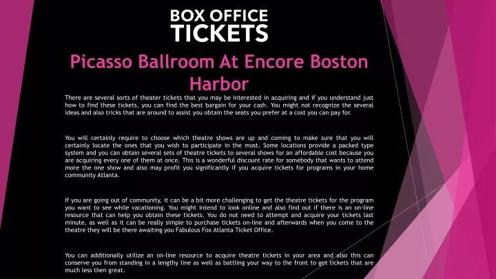 picasso ballroom at encore boston harbor