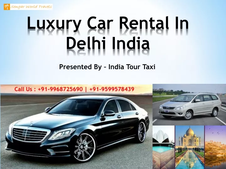 luxury car rental in delhi india