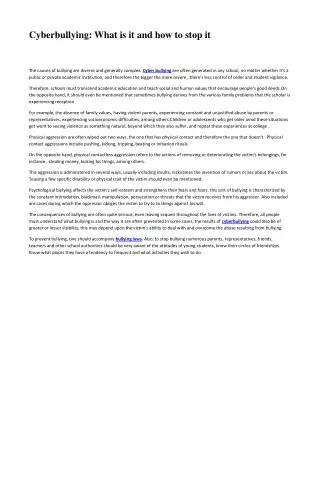 cyberbullying what is it and how to stop it