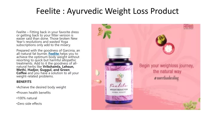 feelite ayurvedic weight loss product