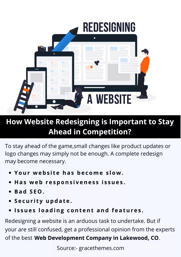 how website redesigning is important to stay
