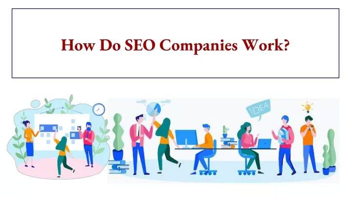 how do seo companies work