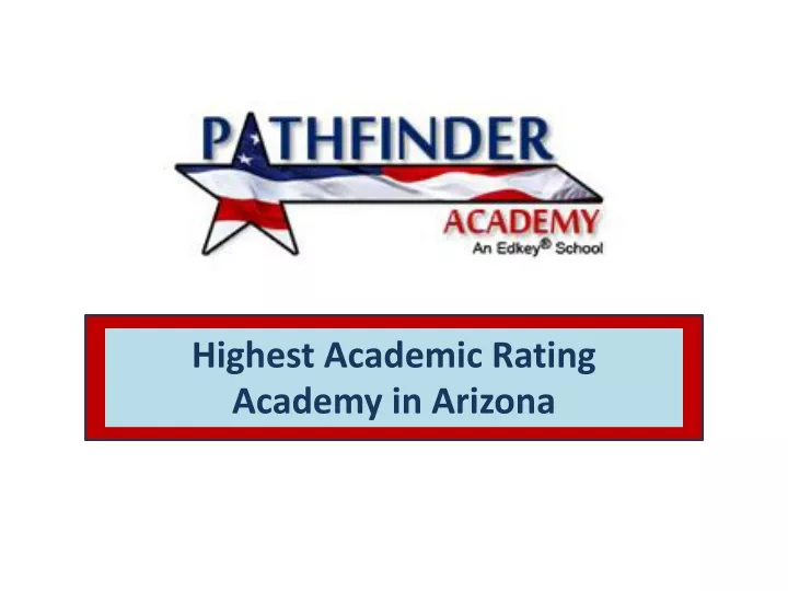 highest academic rating academy in arizona