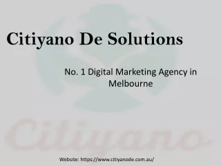 About No. 1 Digital Marketing Agency in Melbourne