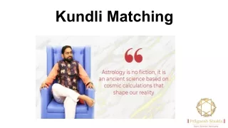 Kundli Matching