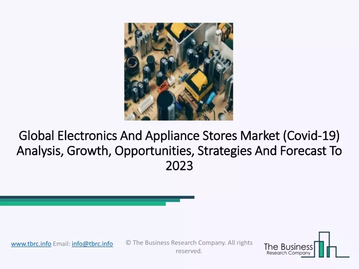 global electronics and appliance stores market