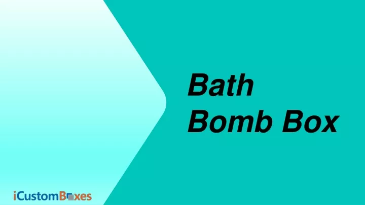 bath bomb b ox
