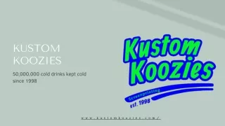 Birthday Koozies Can Coolers | Custom Koozies | Kustom Koozies