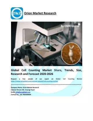 Global Cell Counting Market Size, Share & Forecast to 2026