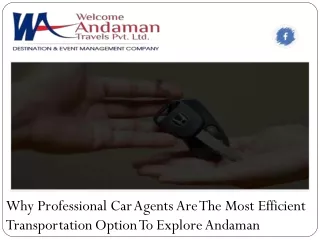 Why Professional Car Agents Are The Most Efficient Transportation Option To Explore Andaman