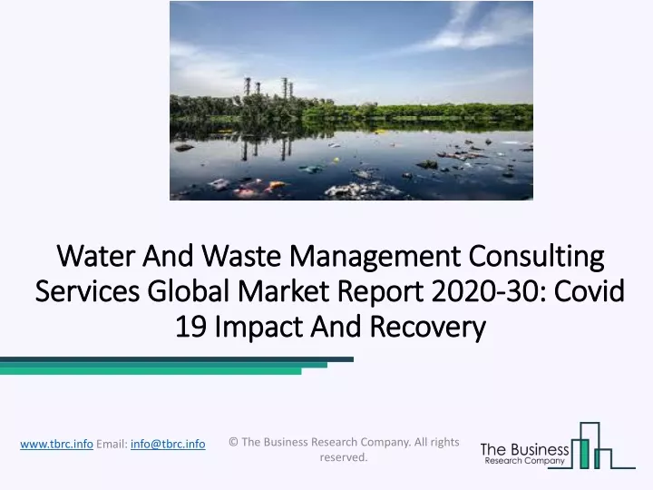 water and waste management consulting water