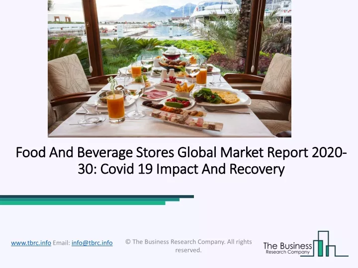 food and beverage stores global market report