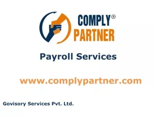 Top Payroll Service Online in India - Comply Partner