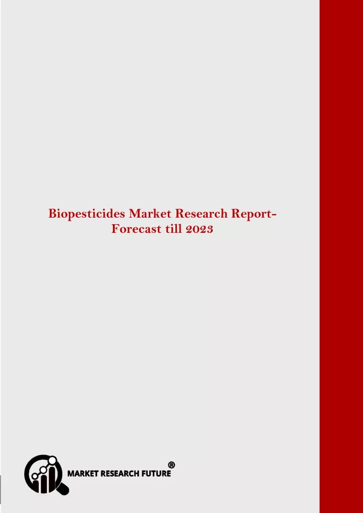 biopesticides market