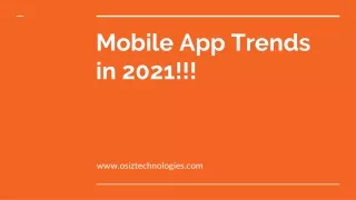 mobile app trends in 2021