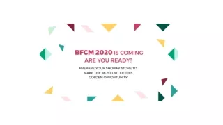 BFCM 2020 is coming- are you ready?