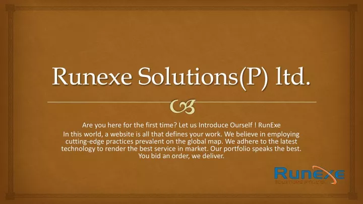 runexe solutions p ltd