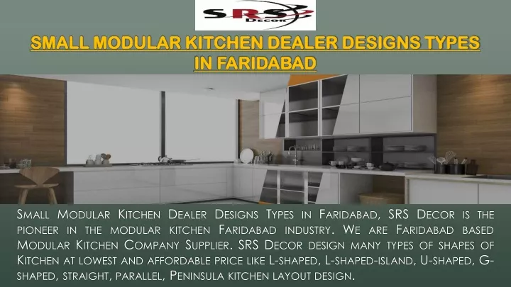 small modular kitchen dealer designs types small