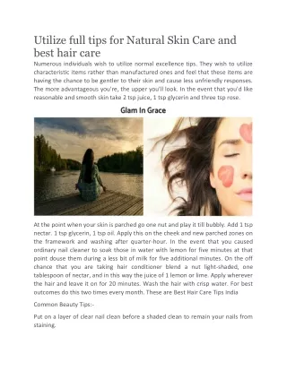 Ultimate Self-Care Guide India | Glamingrace.com