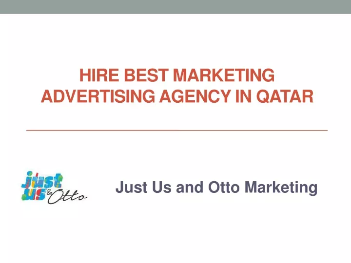 hire best marketing advertising agency in qatar