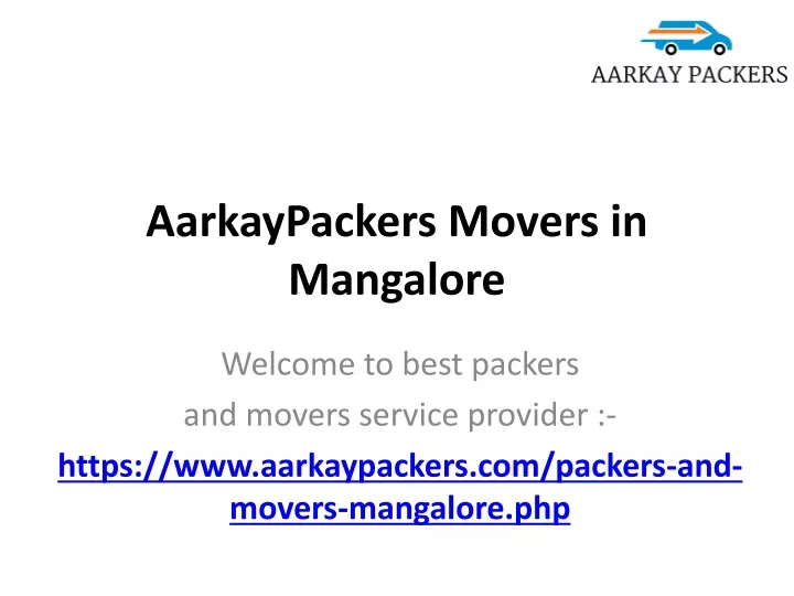 aarkaypackers movers in mangalore