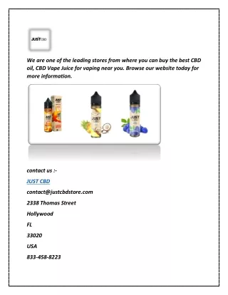 we are one of the leading stores from where