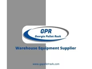 Warehouse Equipment Supplier – Georgia