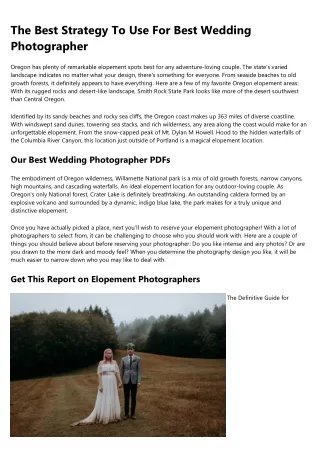 14 Common Misconceptions About wedding photography