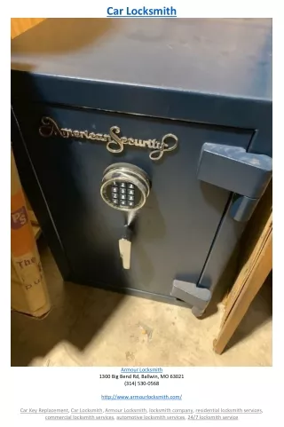 car locksmith