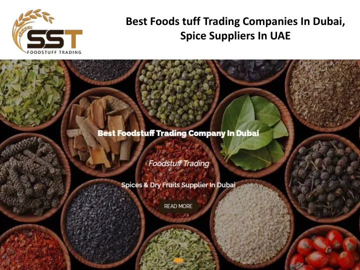 best foods tuff trading companies in dubai spice